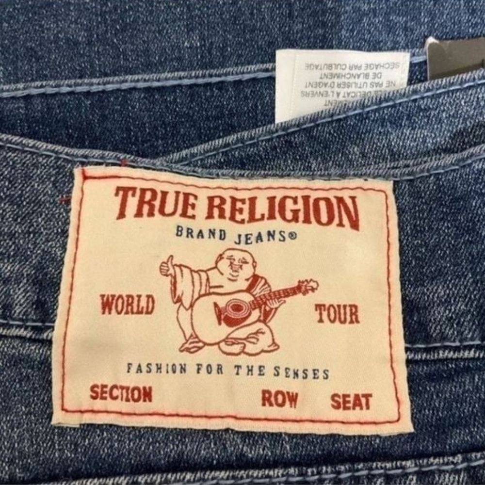True Religion Ricky SN Straight Jean size 36x34 NWT - Picture 5 of 5